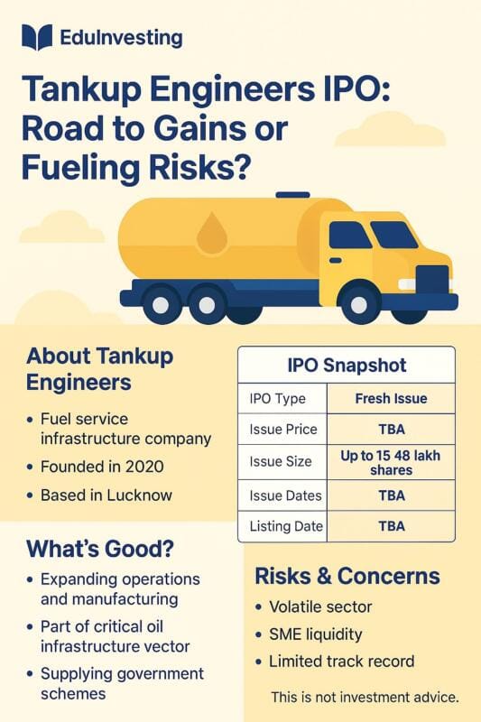 ⛽ Tankup Engineers IPO: Lucknow’s Fuel Hustlers Are Now Filling Investors’ Tanks 2 image 3