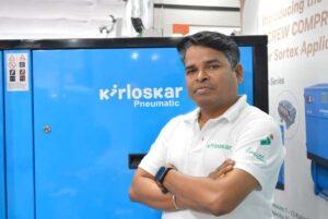 Anila Kumar Nayak AM Sales Kirloskar Pneumatic Co Ltd