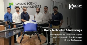 indowings joined hands to transform indian agriculture spraying drone