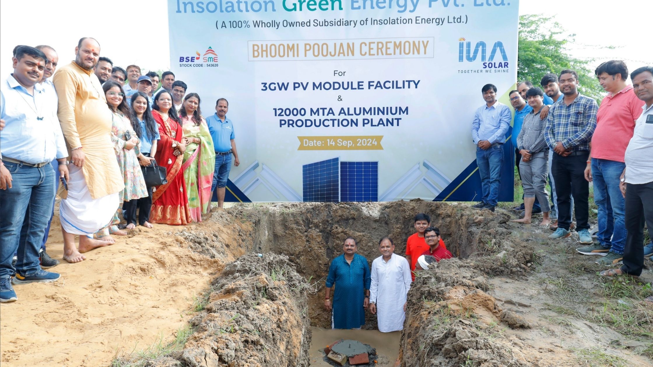 Insolation Green Energy Pvt Ltd : INA Solar Announces ₹400 Crore Investment  in 3rd Manufacturing Plant in Jaipur - SolarQuarter